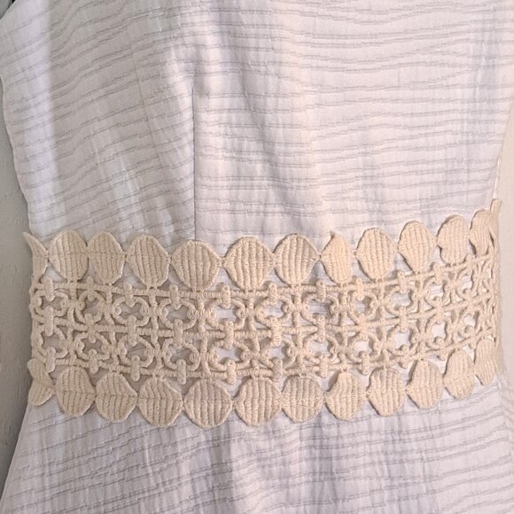 Donna Morgan White NWT A-Line Dress - Picture 3 of 9